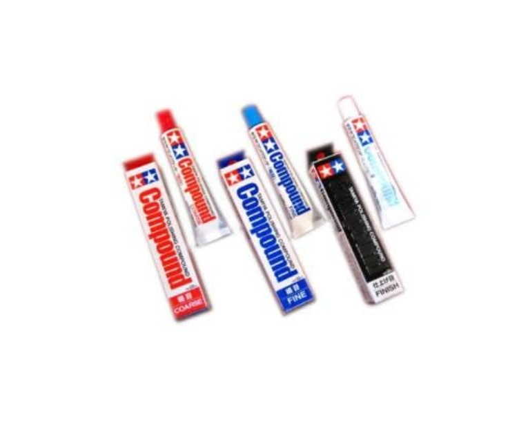 TAMIYA Polishing Compound Fin&Finish&Coarse set/ 87068 87069 87070 Made in Japan
