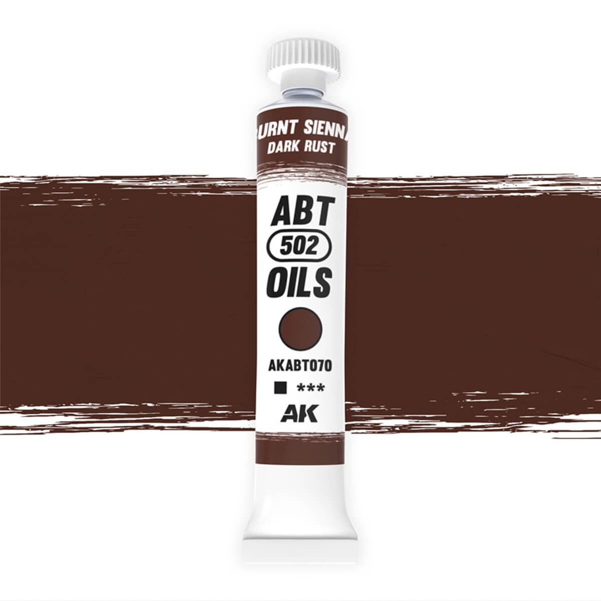 Dark Rust 20ml Modeling Oil Paint