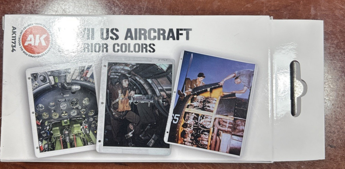 AK Paint WWII US Aircraft Interior Colors New