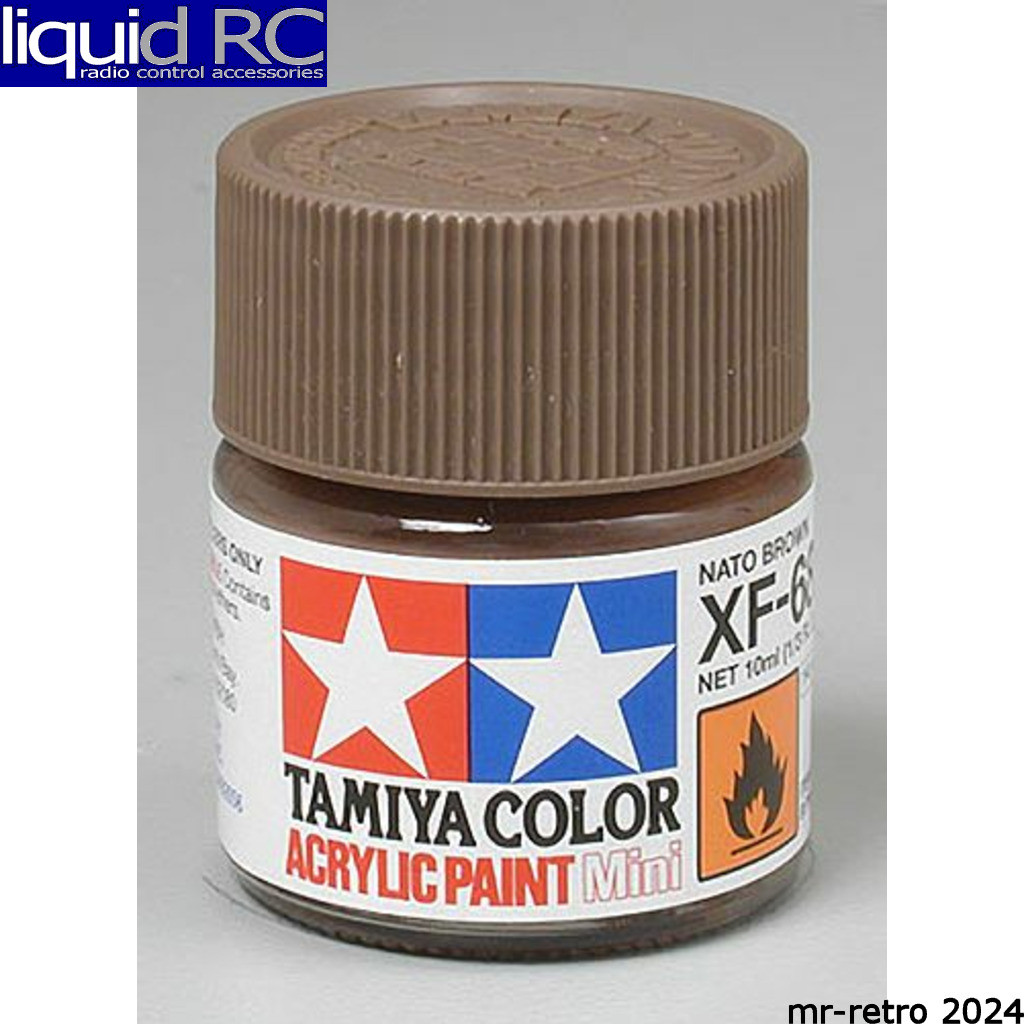 Tamiya USA TAM81768 Acrylic Mini XF68 NATO Brown