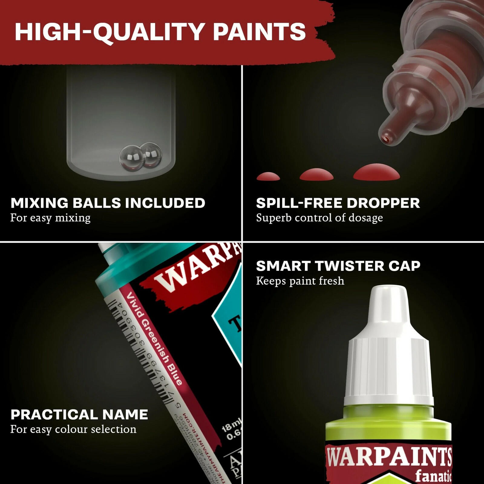 The Army Painter Fanatic: Most Wanted Paint Set