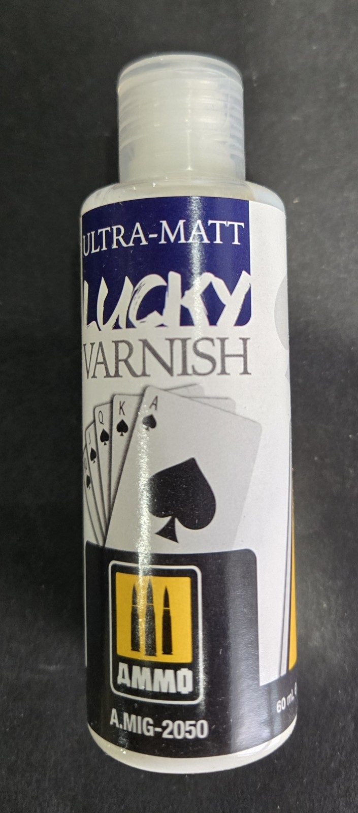 AMMO by Mig: Lucky Varnish – 60ml Ultra Matt MIG2050