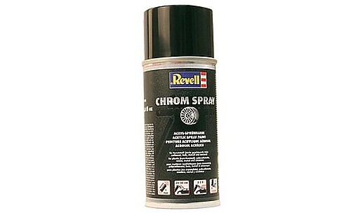 Revell-Germany 150ml Acrylic Chrome Spray – Hobby and Model Acrylic Paint