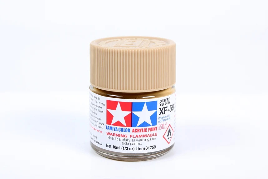 Tamiya Acrylic 10ml Mini 81759 XF-59 Desert Yellow