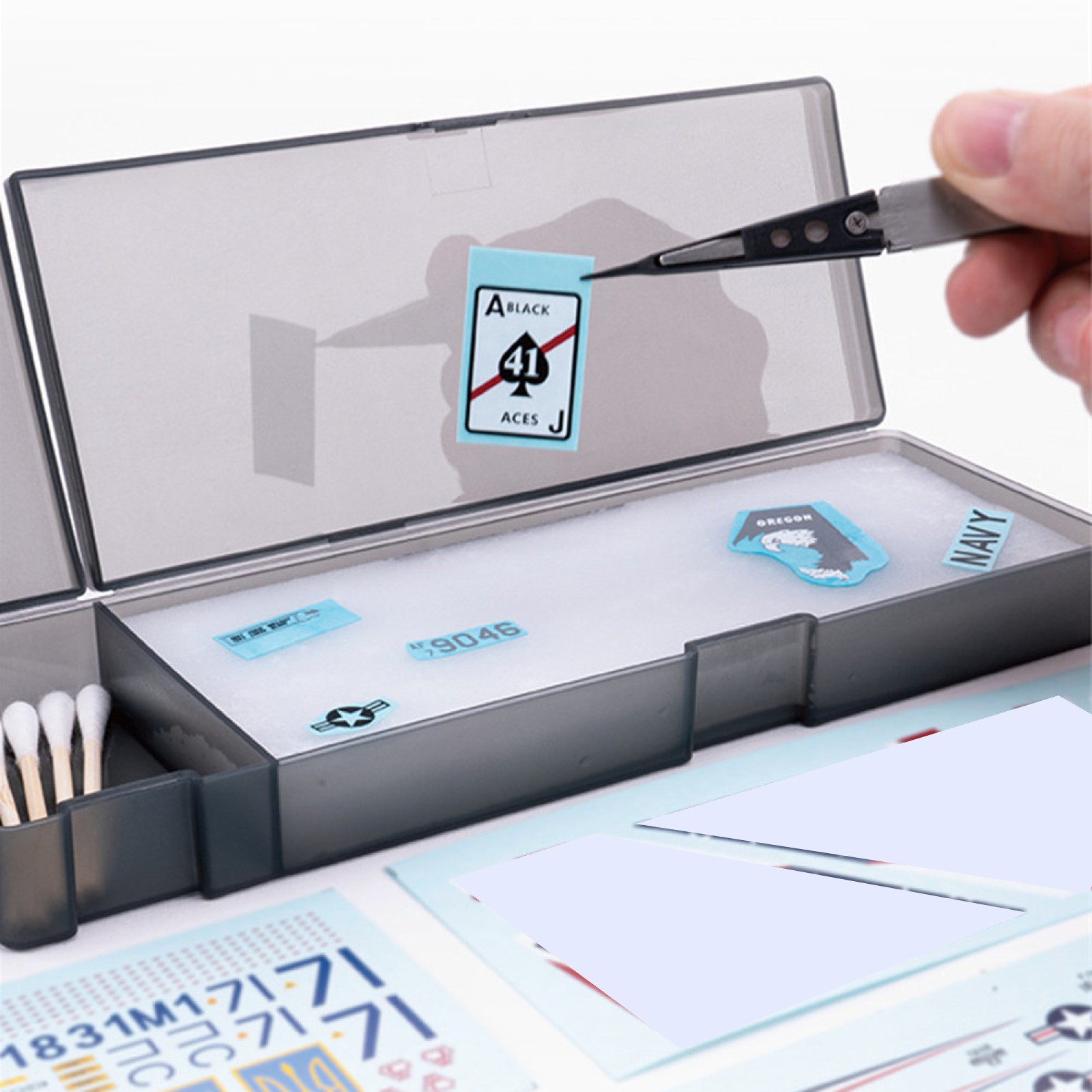 New DIY Making Water Decals Sticker Box Hobby Hand Crafts for Gundam Model Tools