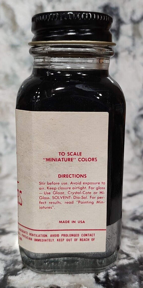 FLOQUIL RAILROAD COLORS PAINT – 2 oz OUNCE – RR144 PLATINUM MIST – FROM 1970!