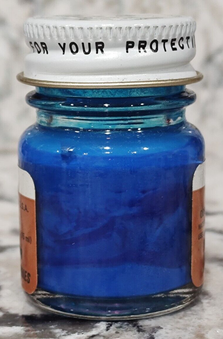 FLOQUIL POLLY S MODEL & RAILROAD COLORS PAINT .5 oz 1/2 OUNCE – VIA BLUE (GLOSS)