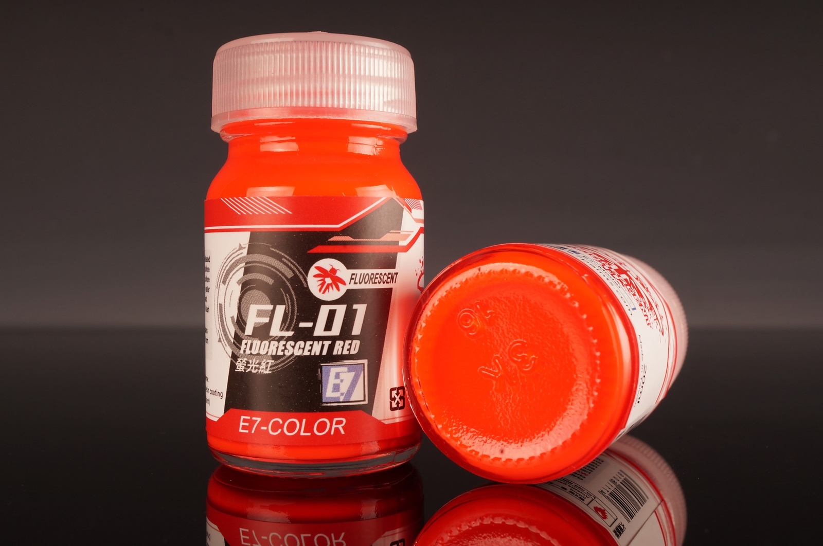 E7-Color “FL” Series Fluorescent Model Lacquer Paint (20ml) – Multiple Options