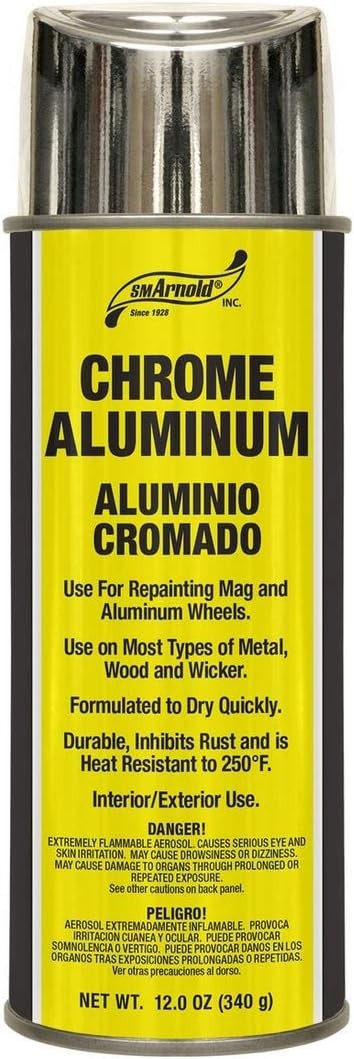 SM Arnold Aerosol Spray Paint Chrome Alu Wheels | Heat Resistant up to 250°F