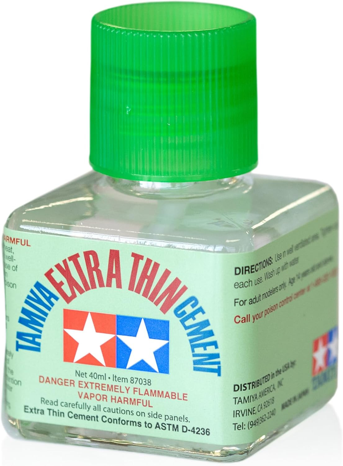 87038 Extra Thin Cement Glue Fine Tip 40Ml