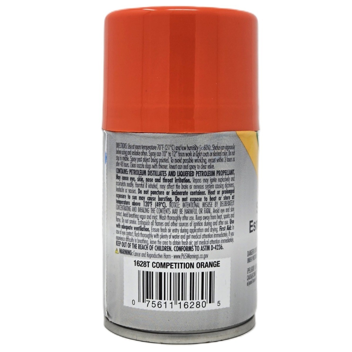 Testors Competition Orange 3oz Spray Paint 1628