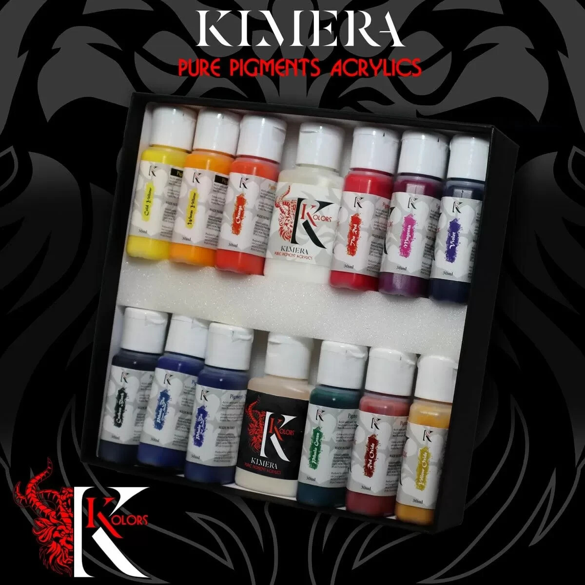 Kimera Kolors Pure Pigments Paint Set – NEW SEALED