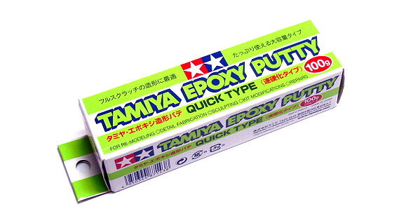 TAMIYA Model Paints & Finishes Epoxy Putty Quick Type 100g 87143