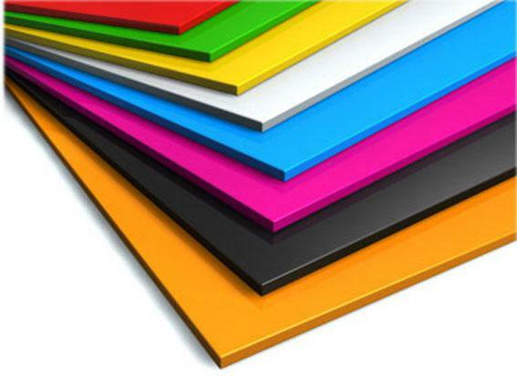 colour PERSPEX acrylic sheet plastic 16 colours A4 panel material 3mm DIY model