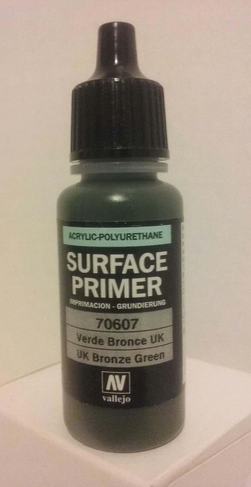 Vallejo acrylic paint 70.607, UK Bronze Green 17ml