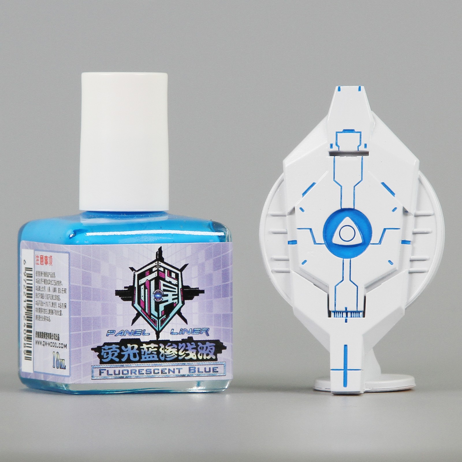 18ml QWmodel Fluorescent Panel Line Accent Color for Mecha Model Coloring Painq5