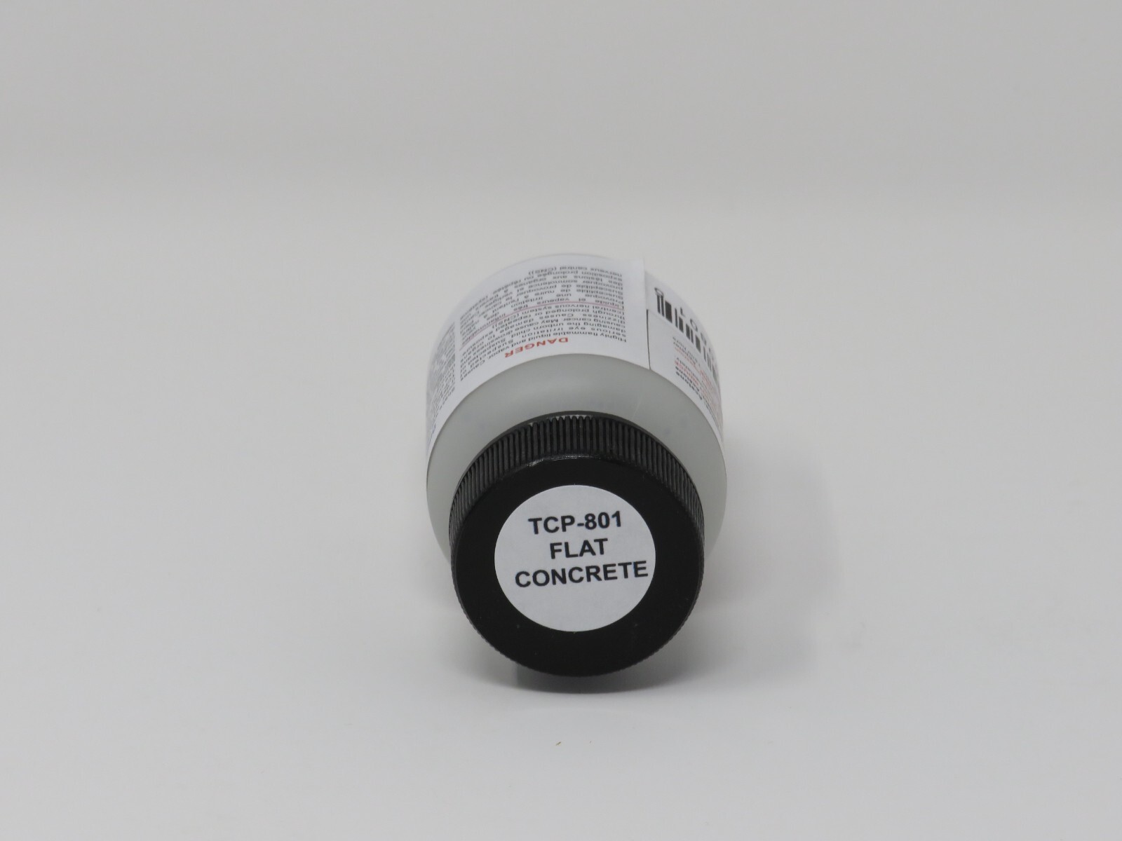 Tru-Color Paint 801 Concrete Flat Brushable Model Railroad Color 1 oz Bottle