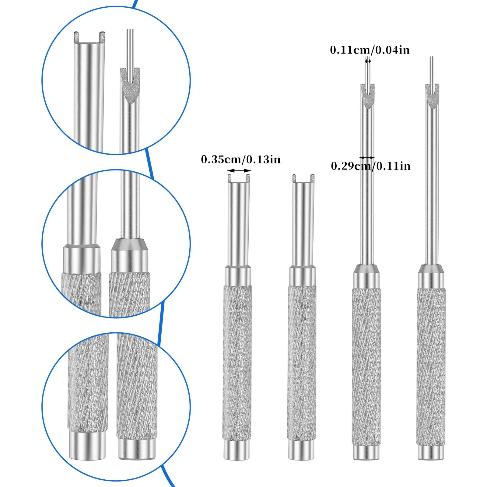4PCS Air Brush Valve Screw Replacement Needle Packing Nut Tool Accessories