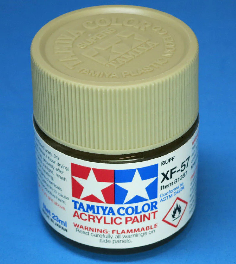 Tamiya Acrylic 23ml 81357 XF-57 Buff