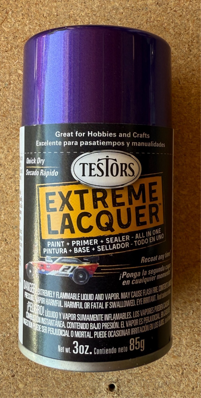 Testors Extreme Lacquer One Coat Lacquer and Enamel Spray Cans