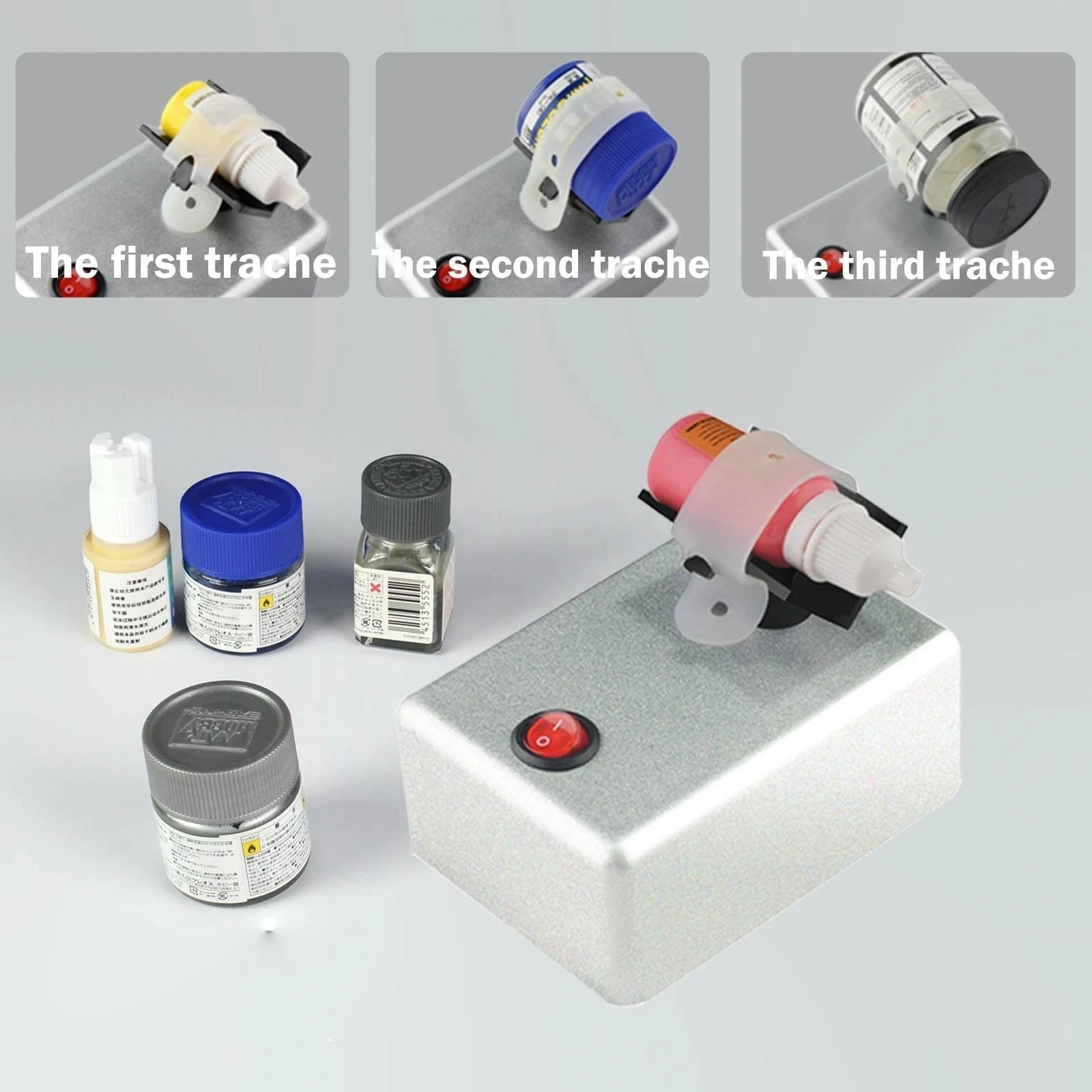 Electric Paint Shaker for Model Hobby Kits & Miniatures – Professional Vortex…