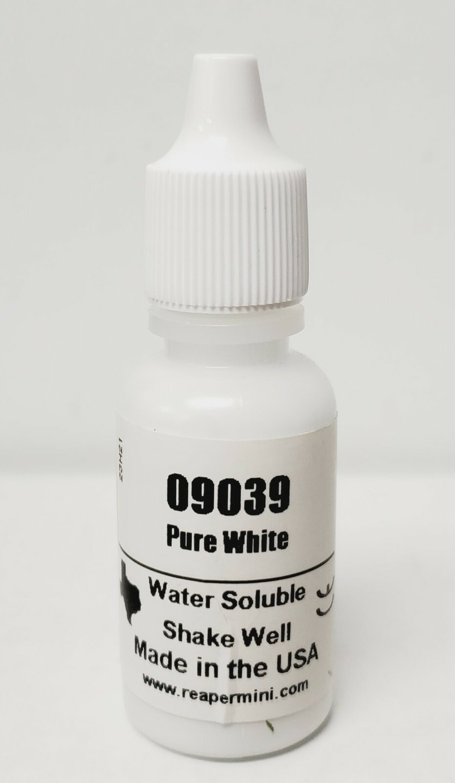 PURE WHITE Reaper Miniatures Master Series Paints REM09039 (0.5 oz Bottle)