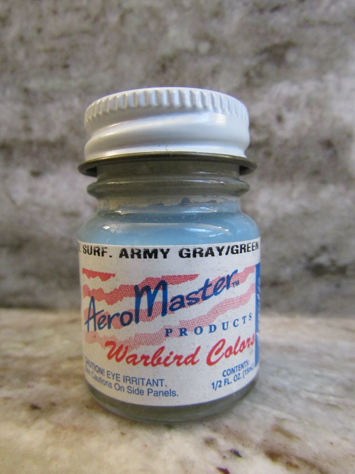 AEROMASTER – WARBIRD COLORS – .5 oz ACRYLIC MODEL PAINT – JAPAN ARMY GRAY GREEN