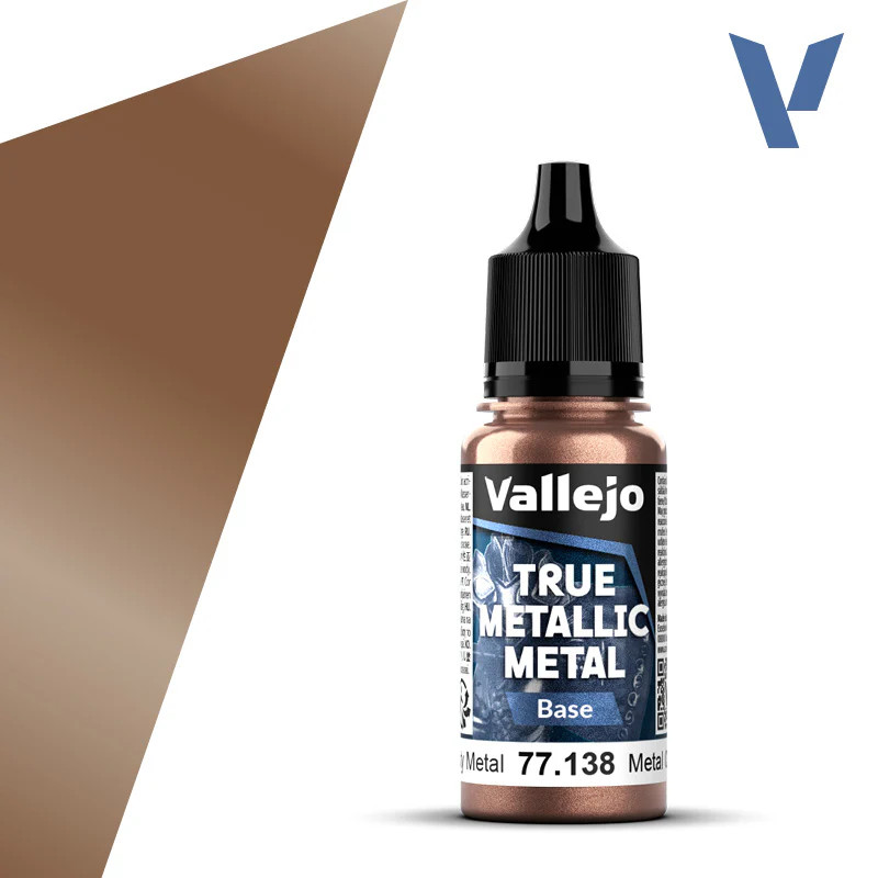 Vallejo True Metallic 77.138 Rusty Metal Base 18ml
