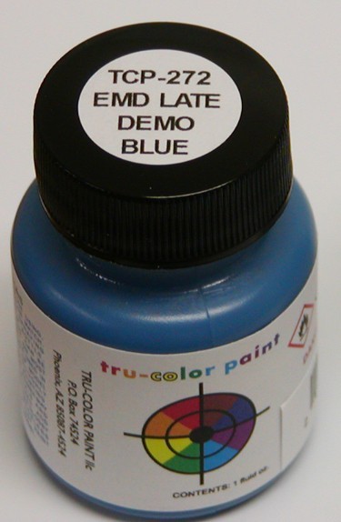 Tru-Color Paint TCP-272 EMD “Late” Demo Blue 1oz Bottle