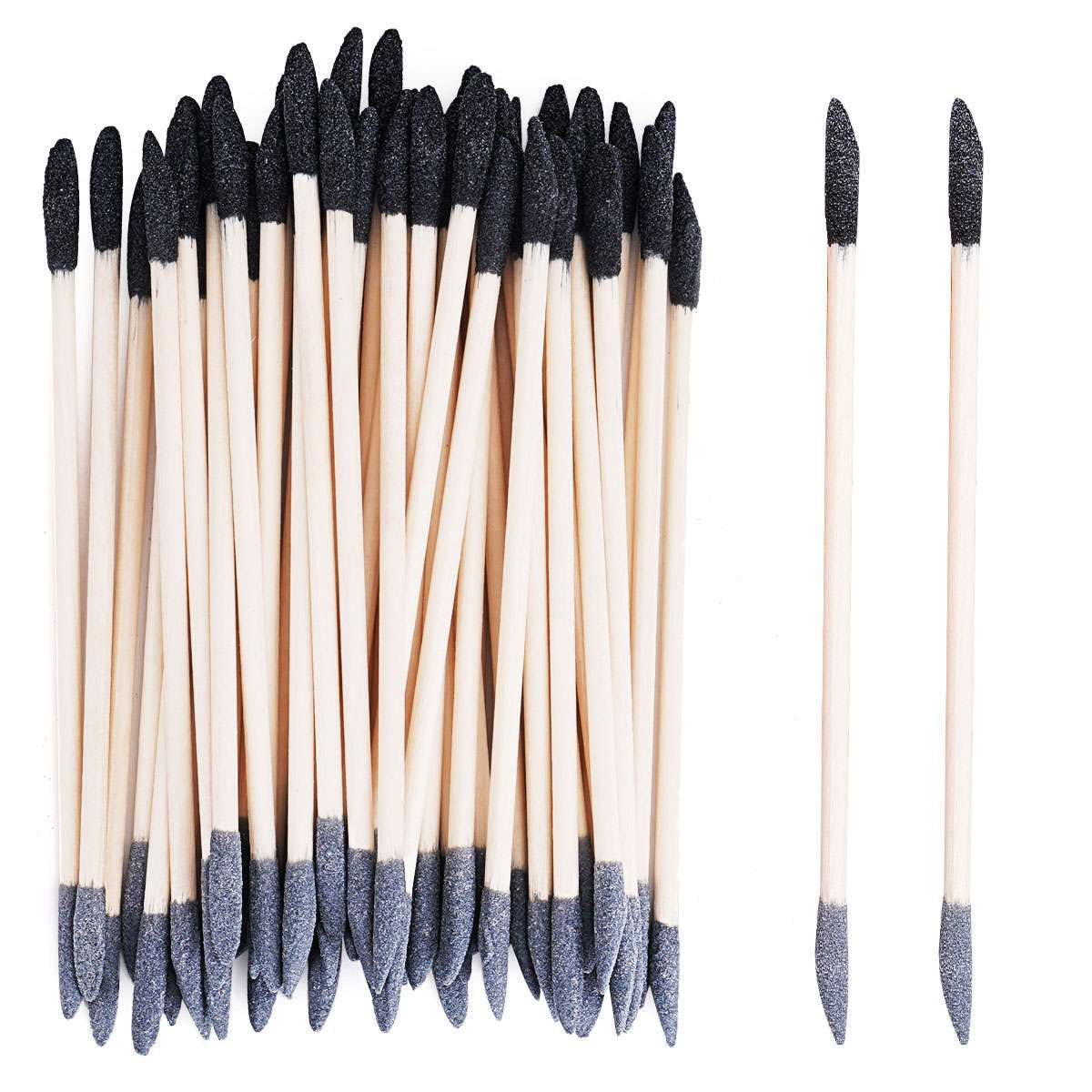 50 Pcs Double Ended Sanding Sticks Detailing Polishing Tool for Plastic Models