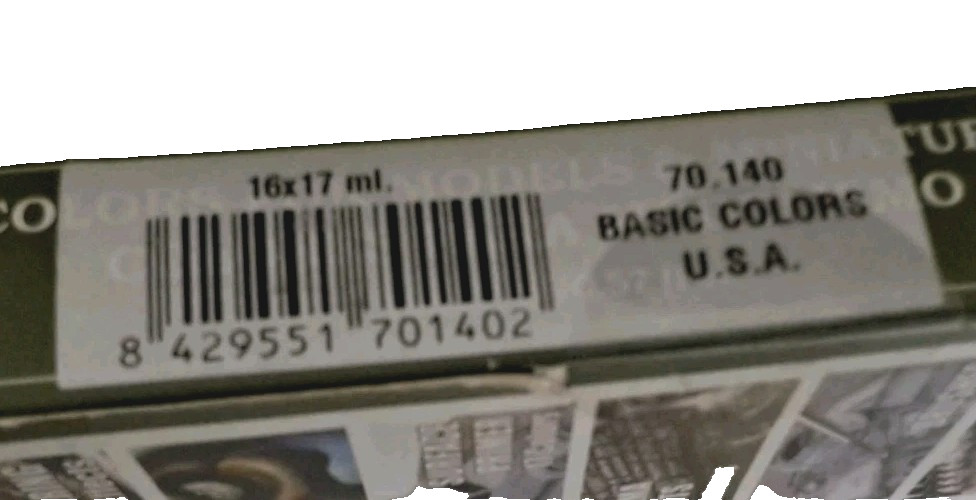 Vallejo 70140 Basic Colors USA Set of 14 (2 Missing) Acrylic Paint Open Unused