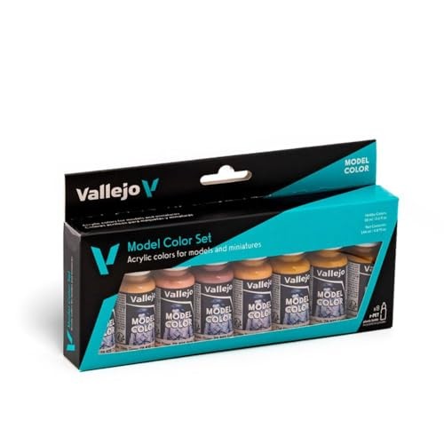 Vallejo – Model Color Face & Skin Tones Set | Modeling Acrylic Paints