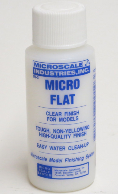 Microscale MI-3 Micro Coat Flat Clear Finish 1oz – US