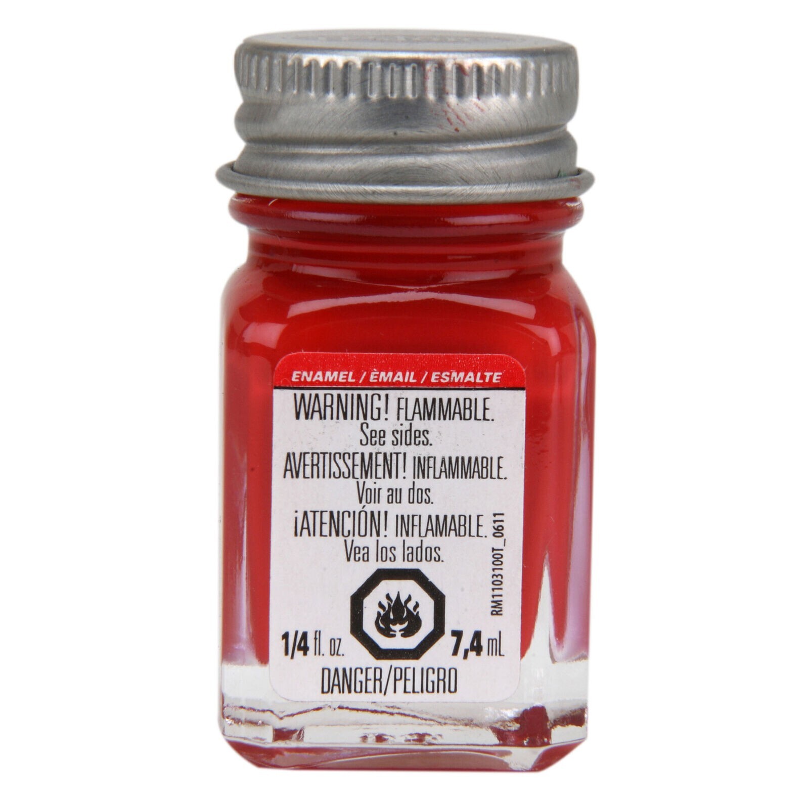 Testors Cherry Enamel Paint 1/4oz