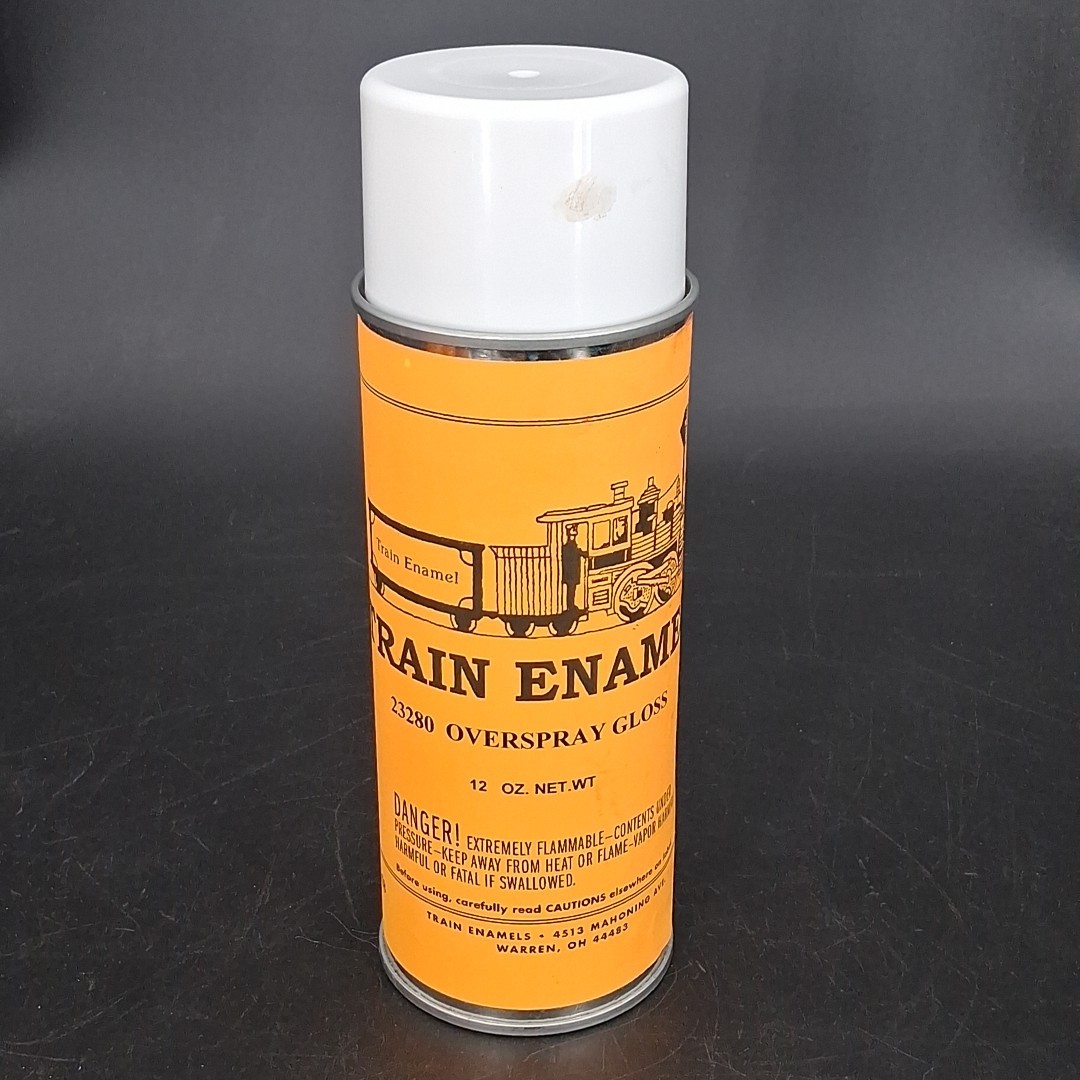Enamel Paint for Lionel Train Restoration 12oz 23280 Clear Overspray Gloss