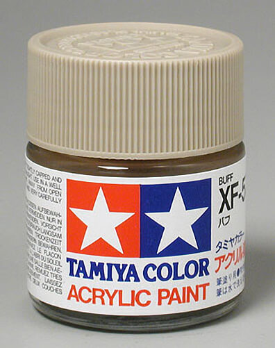 Tamiya Acrylic XF-57 Buff 3/4 oz Paint Jar 81357