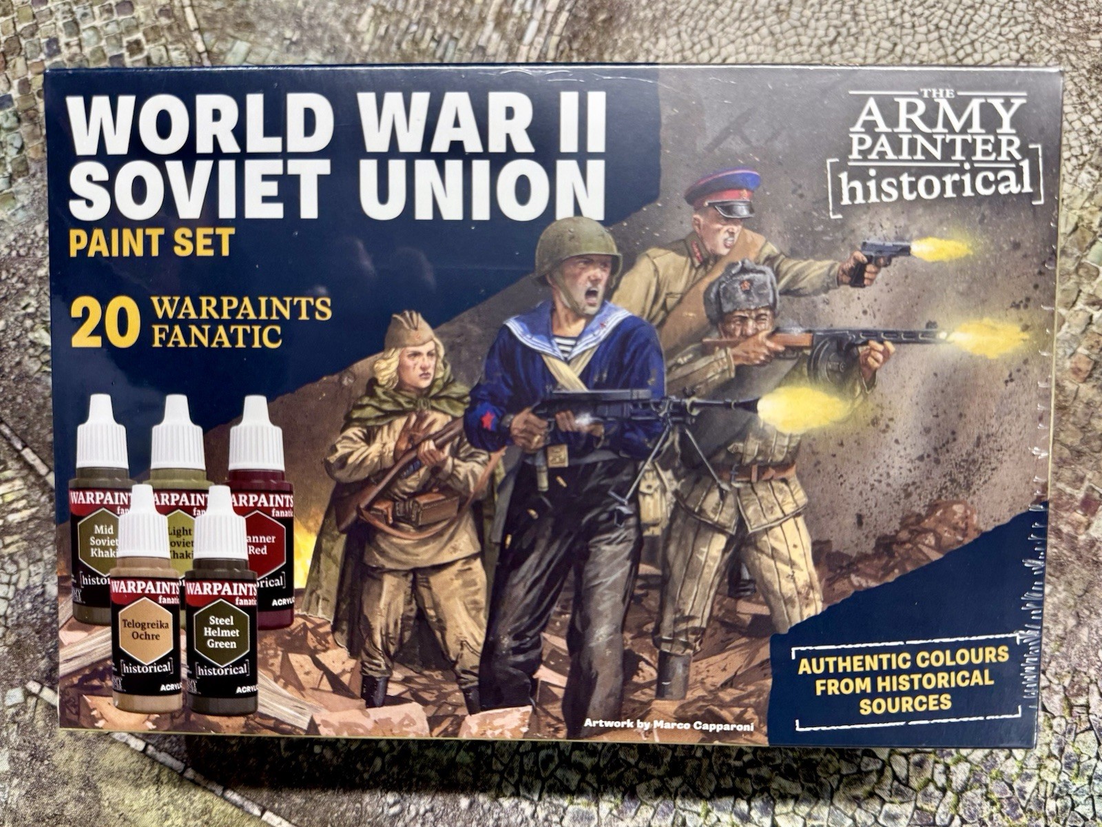 Army Painter Historical Fanatic WWII Soviet Union Paint Set NIB WP8112P