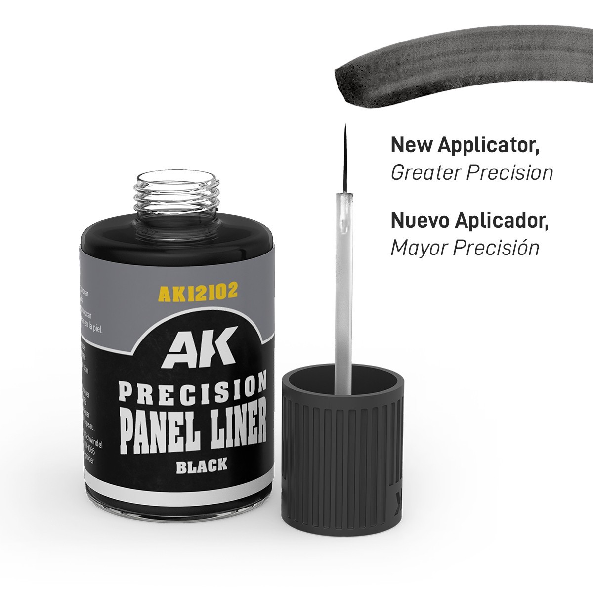 AK Interactive Precision Paneliner Black (30ml)