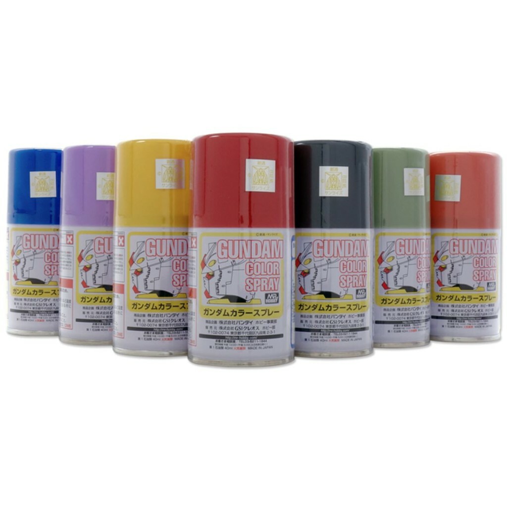 GSI Creos Mr.Hobby Gundam Color Spray Paint 3.4 oz $3.99 Flat Shipping Per order