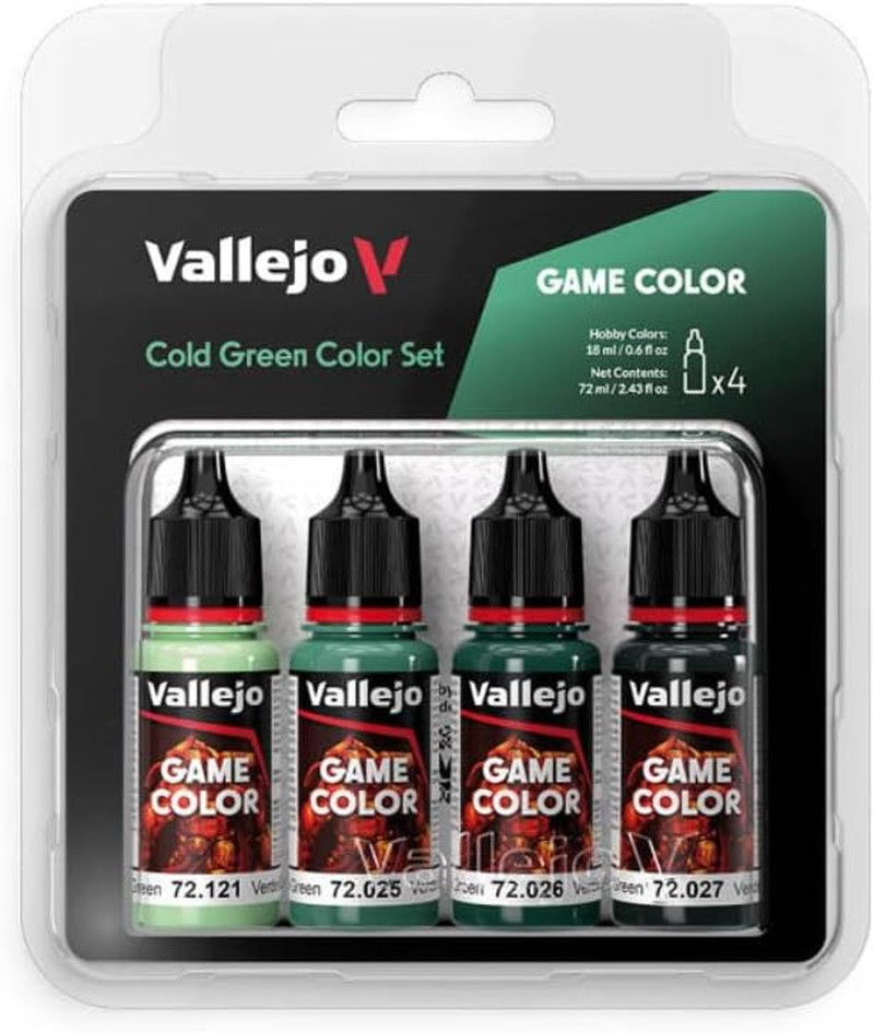 – Blue Color Set | Game Color | Contains 4 Bottles X 18 Ml (0.60 Fl.Oz.)