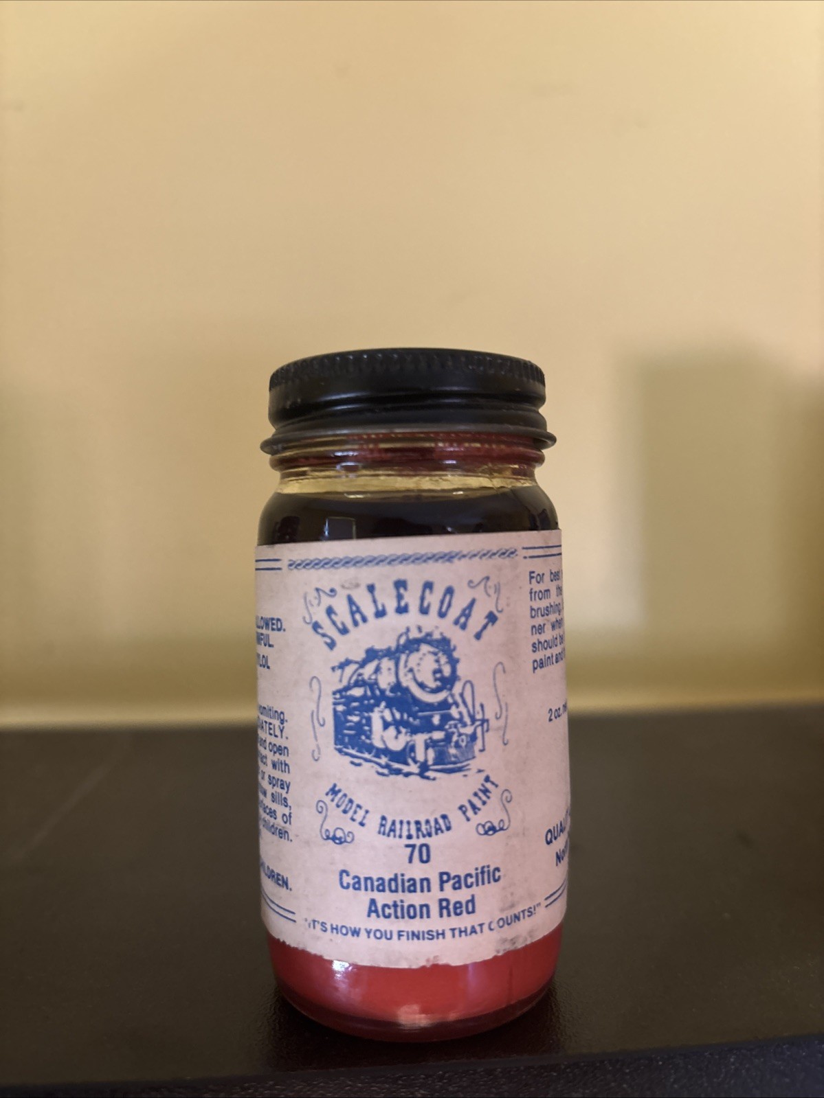 scalecoat I Canadian Pacific Action Red 2oz