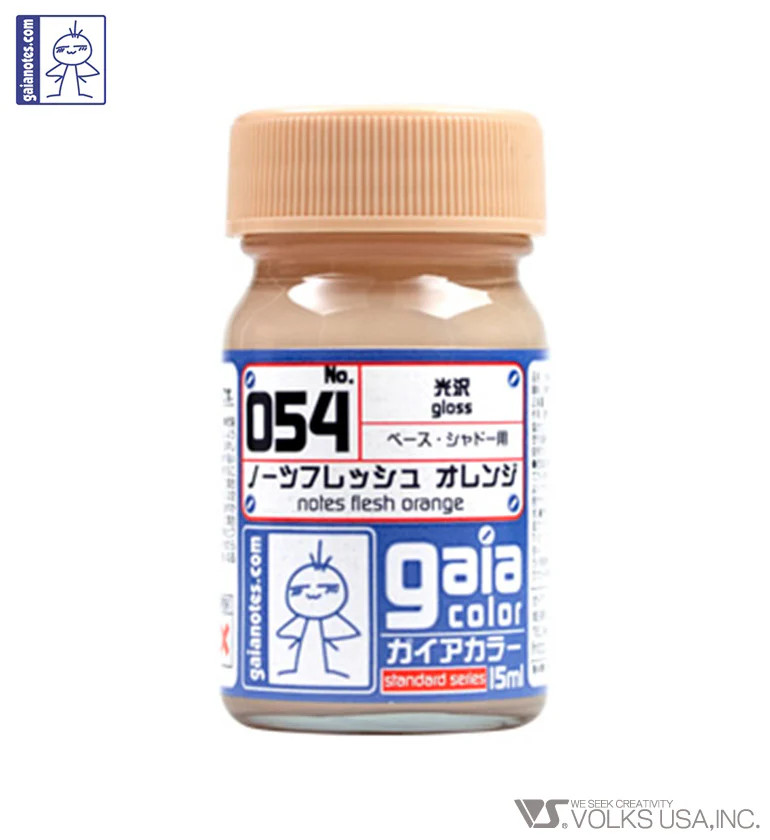 Gaia Color Lacquer GC054 Notes Flesh Orange 15ml