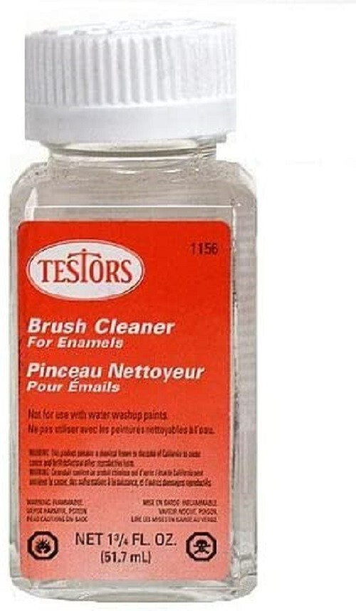 Testor’s Model Paint #1156 Enamel Thinner Large Bottle 1.75 oz Free Ship