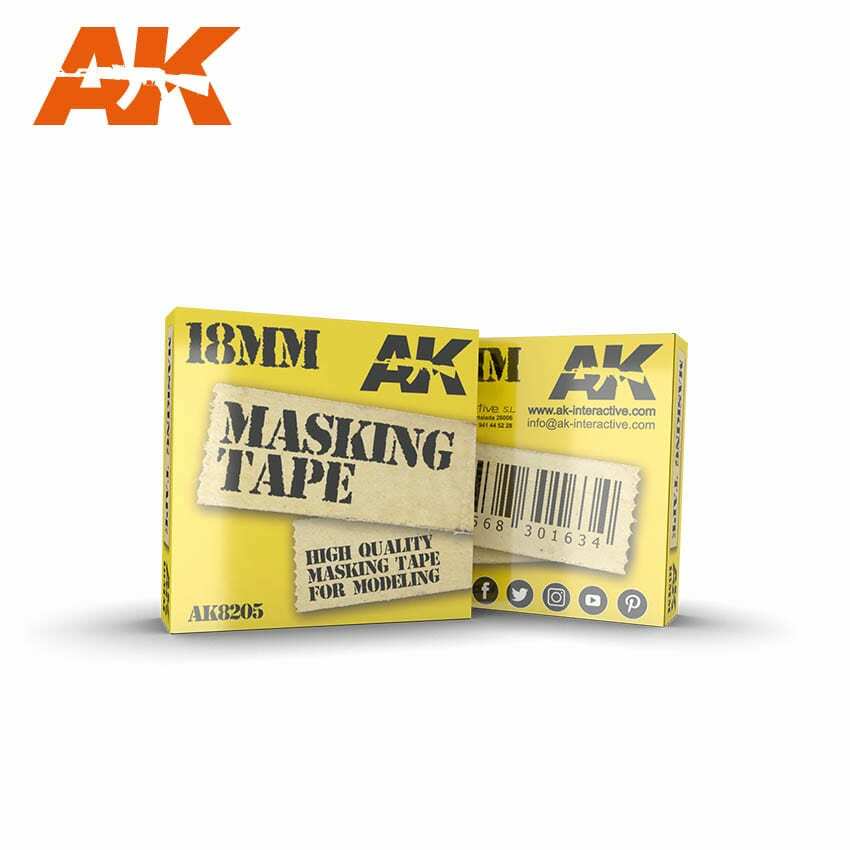 18 mm Masking Paper Tape AK 8205 HOBBY MODEL ACCESSORY