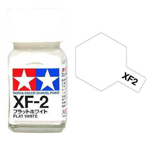 Tamiya ENAMEL PAINT 80302 XF-2 FLAT WHITE 10ml