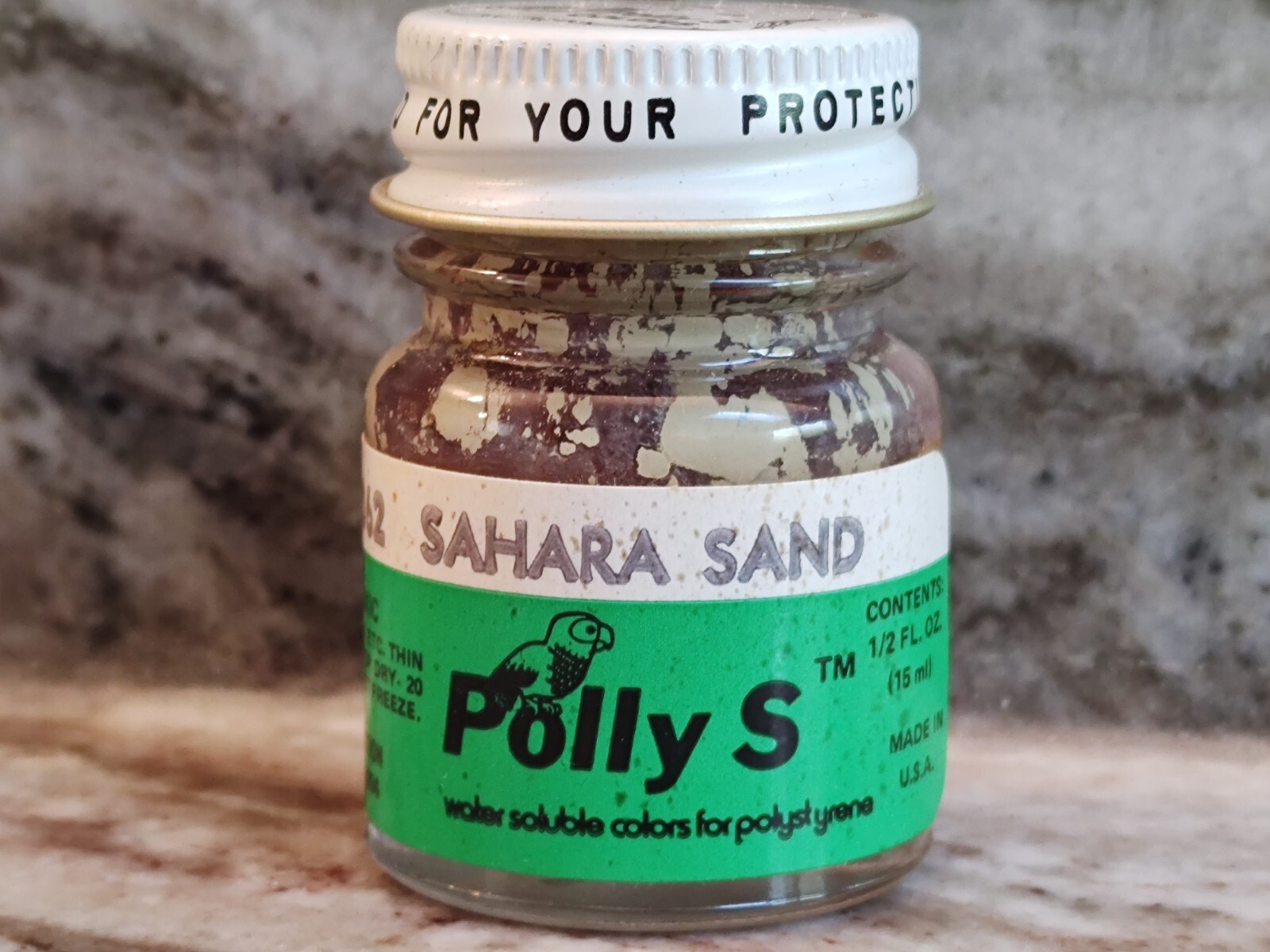 FLOQUIL POLLY S MODEL and HOBBY COLORS PAINT .5oz OUNCE – SAHARA SAND