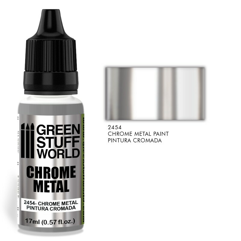 Chrome Paint – Mirror paint – Brush and Airbrush – Metal Silver Warhammer 40K