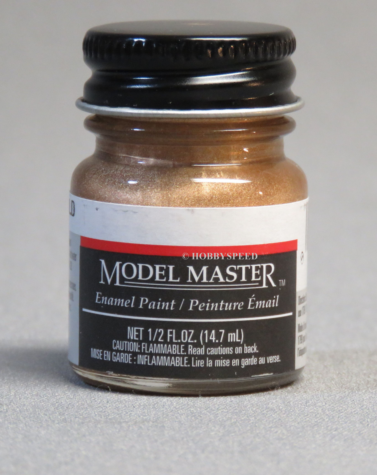 TESTORS PAINT MODEL MASTER GOLD ENAMEL 1/2oz 14.7ml kit TES1744 NEW