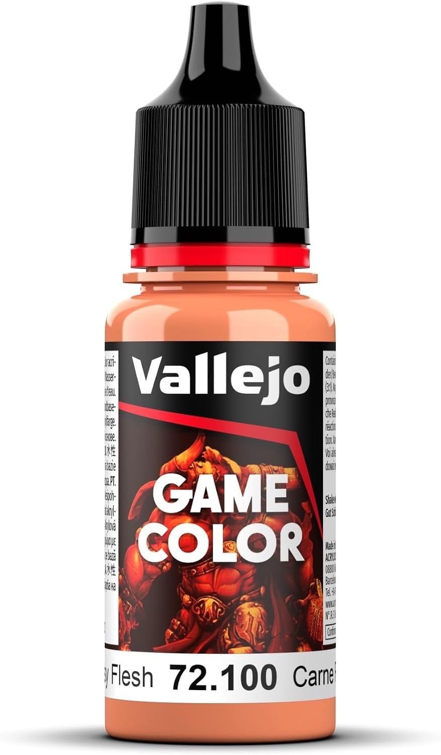 Acrylic Game Color Rosy Flesh Paint 17ml – Non-Toxic & Waterproof Wonder