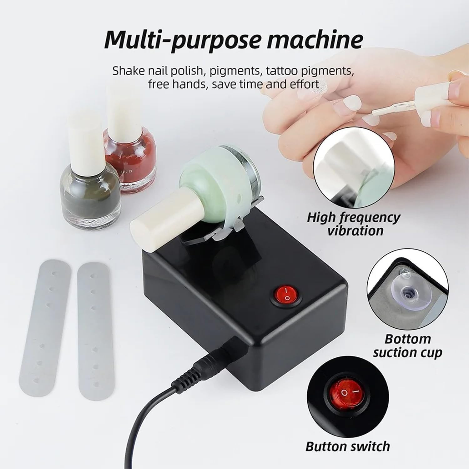 Electric Paint Shaker for Model Hobby Kits & Miniatures – Professional Vortex…